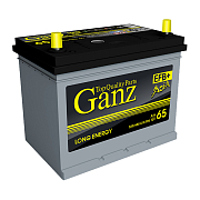 Аккумулятор Ganz ASIA EFB 65 А/ч R+ Обратная EN550A 232x175x225 Выносные