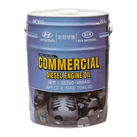 Hyundai/Kia Commercial Diesel 10W40 полусинтетическое 20л