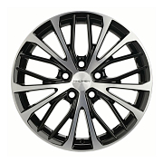 Диск 7x17 5x114.3 ET50 D67.1 Khomen Wheels V-Spoke 705 Black-FP