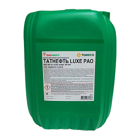 Tatneft LUXE PAO 5W30 синтетическое 20л