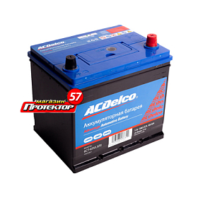 Аккумулятор ACDelco 65 А/ч R+ обратная EN580A 232x175x225 Выносные