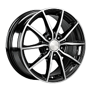 Диск Литой 6.5x15 PCD 5x114.3 ET38 D54.1 X-trike X-111M BK/FP