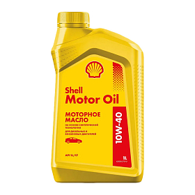 Shell 10W40 полусинтетическое 1л