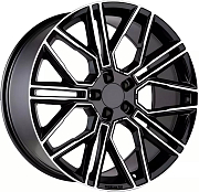 Диск 9.5x21 5x130 ET46 D71.6 Khomen Wheels KHW2101 BLF