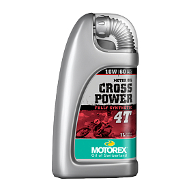 Motorex CROSS POWER 4T 10W60 SJ/SH/SG синтетическое 1л
