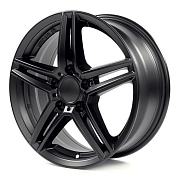 Диск 7.5x17 5x112 ET53 D66.5 Rial M10X Racing Black