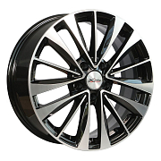 Диск 7x17 5x100 ET38 D57.1 X-trike X-126 BK/FP