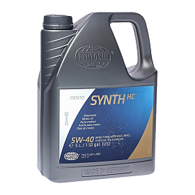 Pentolub Pentosynth HC 5W40 CF/SN C3 синтетическое 5л