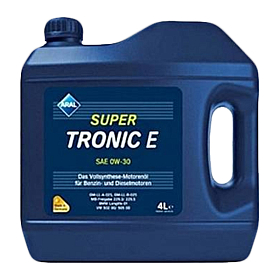 Aral Super Tronic E 0W30 SL A5/B5 синтетическое 4л