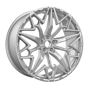 Диск 10x22 5x112 ET20 D66.6 Khomen Wheels Zeus 2202 Brilliant Silver