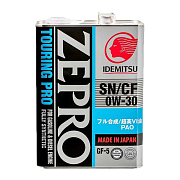 Масло моторное Idemitsu ZEPRO Touring Pro F-S 0W30 синтетическое 4л
