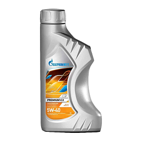 Gazpromneft Motor Oil Premium C3 5W40 синтетическое 1л