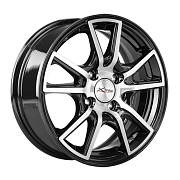 Диск 6x14 5x100 ET38 D67.1 X-trike X-104 BK/FP