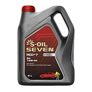 S-Oil SEVEN RED #7 10W40 SN Синтетическое 6л