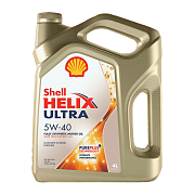 Shell Helix Ultra 5W40 SP A3/B3/B4 синтетическое 4л