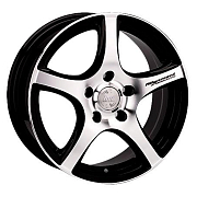 Диск 7x16 5x105 ET40 D56.6 Racing Wheels H-531 BK F/P