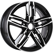 Диск Литой 6x16 PCD 5x114.3 ET50 D67.1 K&K КС731М Almaz_black