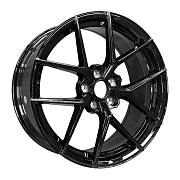 Диск Литой 7.5x17 PCD 5x108 ET38 D73.1 Hengde F5153 Glossy Black