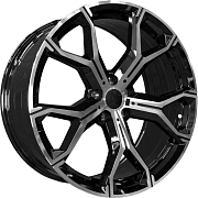 Диск Литой 10.5x20 PCD 5x112 ET40 D66.6 PDW 5445 Gloss Black Machine Face