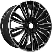 Диск Литой 9.5x21 PCD 5x120 ET48 D72.56 PDW 5312 Gloss Black Machine Face