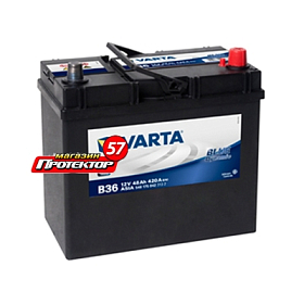Аккумулятор Varta Blue Dynamic 48 А/ч R+ обратная EN420A 238x129x227 Стандартные