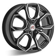 Диск 7x17 5x112 ET45 D57.1 X-trikeRST R157 BK/FP