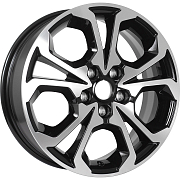 Диск 6.5x17 5x114.3 ET50 D66.1 SSW 403008100R Ortus Almaz black
