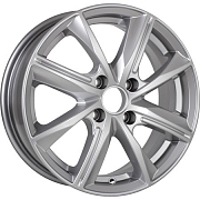 Диск 6x15 4x100 ET50 D60.1 K&K КС904 Silver