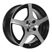 Диск 6x15 4x100 ET35 D67.1 X-trike X-118 BK/FP