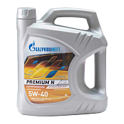 Gazpromneft Premium N 5W40 SN/CF A3/B4 Синтетическое 4л