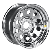 Диск 8x17 6x139.7 ET10 D110 Off-Road-Wheels штамп хромированный