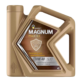 Роснефть Magnum Maxtec 10W40 полусинтетическое 4л