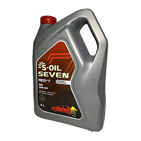 S-Oil SEVEN RED #7 5W30 SN синтетическое 5л