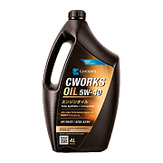Cworks Motor Oil 5W40 синтетическое 4л