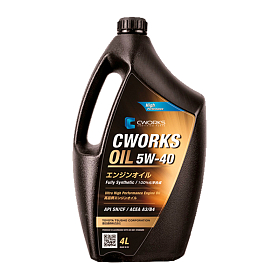 Cworks Motor Oil 5W40 синтетическое 4л
