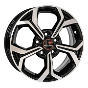 Диск 6.5x16 5x114.3 ET50 D66.1 Remain R190 Алмаз-черный