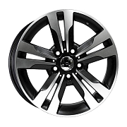 Диск 6.5x16 5x112 ET39.5 D66.6 Alfa Wheels SNG22 MBF
