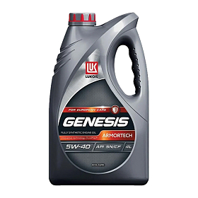 Лукойл Genesis Armortech 5W40 SN/CF A3/B4 синтетическое  4л