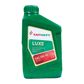 Tatneft LUXE 5W40 SN/SM A3/B3/B4 синтетическое 1л