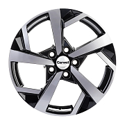 Диск 7x17 5x114.3 ET47 D66.1 Khomen Wheels Y-Spoke 712 Black-FP