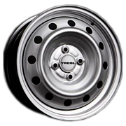 Диск 6x15 4x100 ET48 D54.1 Trebl Штамп P Silver