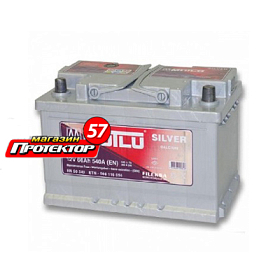 Аккумулятор Mutlu Calcium Silver 55 А/ч R+ обратная EN450A 175x190x242 Стандартные