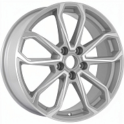 Диск Литой 7x18 PCD 5x114.3 ET49 D67.1 Khomen Wheels KHW1816 F-Silver-FP