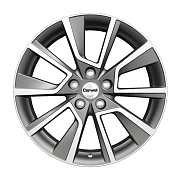 Диск 7x18 5x112 ET43 D57.1 Khomen Wheels U-Spoke 802 Gray-FP