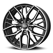 Диск 8.5x19 5x114.3 ET30 D60.1 Momo SPIDER Matt Black-Polished