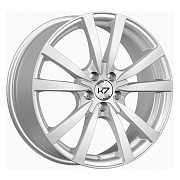 Диск 7x17 5x114.3 ET35 D67.1 Aero A1645 (КС645) Silver