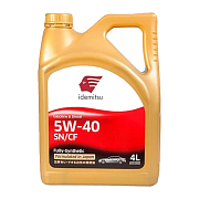 Idemitsu 5W40 SN/CF Синтетическое 4л