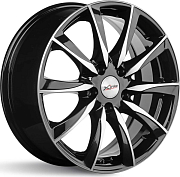 Диск Литой 7x17 PCD 5x114.3 ET45 D67.1 X-trike X-120M BKM/FP