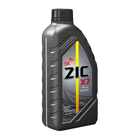 Zic X7 5W40 CF/SN A3/B3/B4 синтетическое 1л