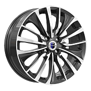 Диск 6.5x17 5x114.3 ET49 D67.1 K&K КС905 алмаз чёрный